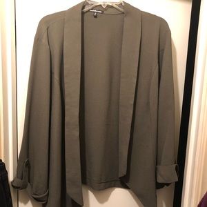 Charlotte Russe olive green blazer.